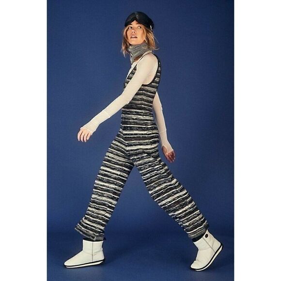 NEW FREE PEOPLE Sz XL LOVESICK JUMPSUIT KNIT SWEATER ONE PIECE JUMPER - Picture 1 of 4